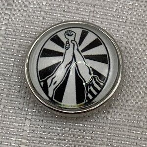 Wrestling Winner Snap Button Charm - 18mm/20mm
